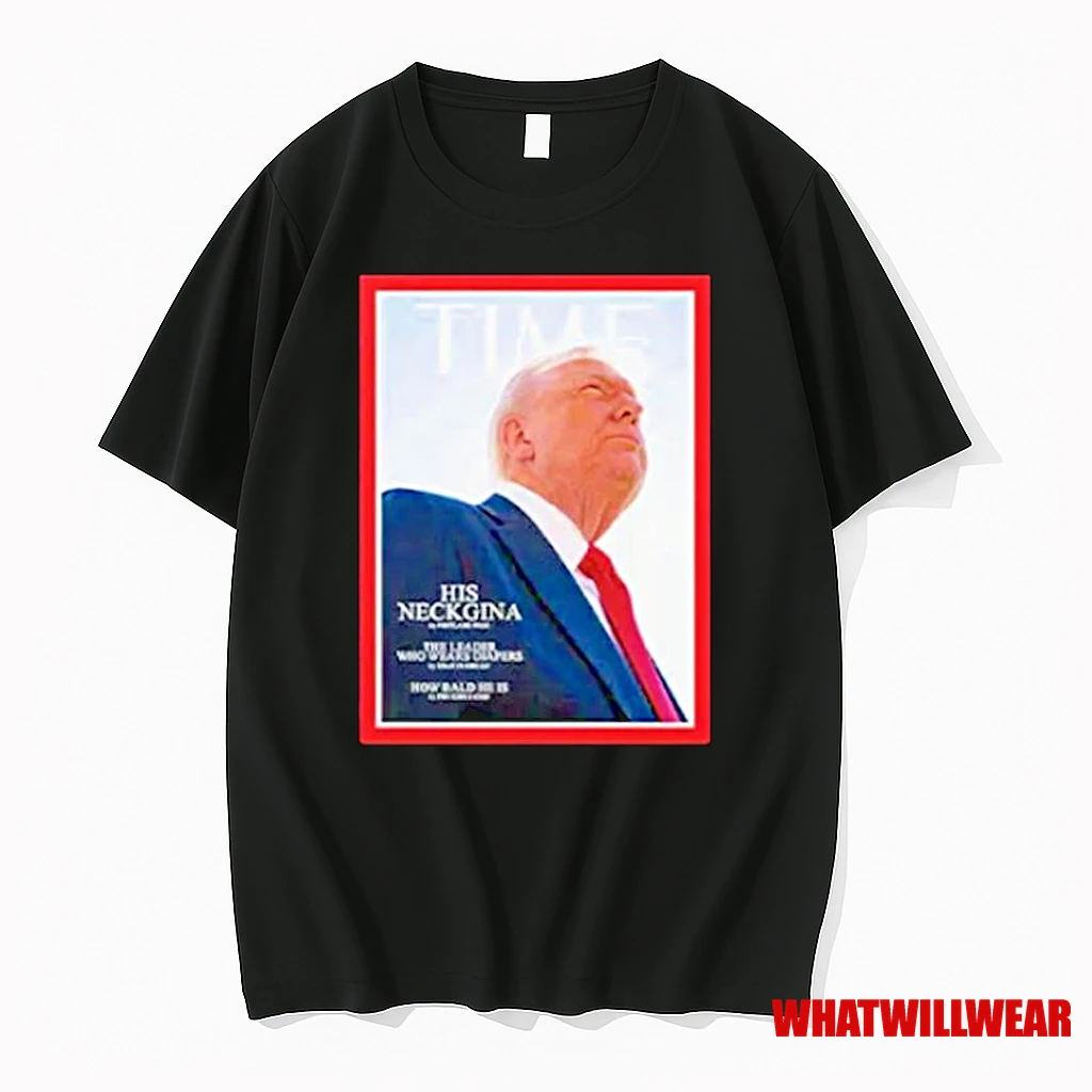 Parody Of Trump On Magazine Cover Ornaments Shirts