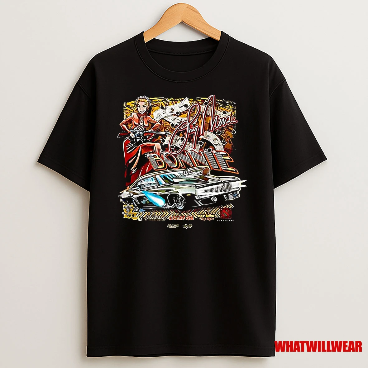 Pat Musi Racing Engines Bonnie Signature Shirts