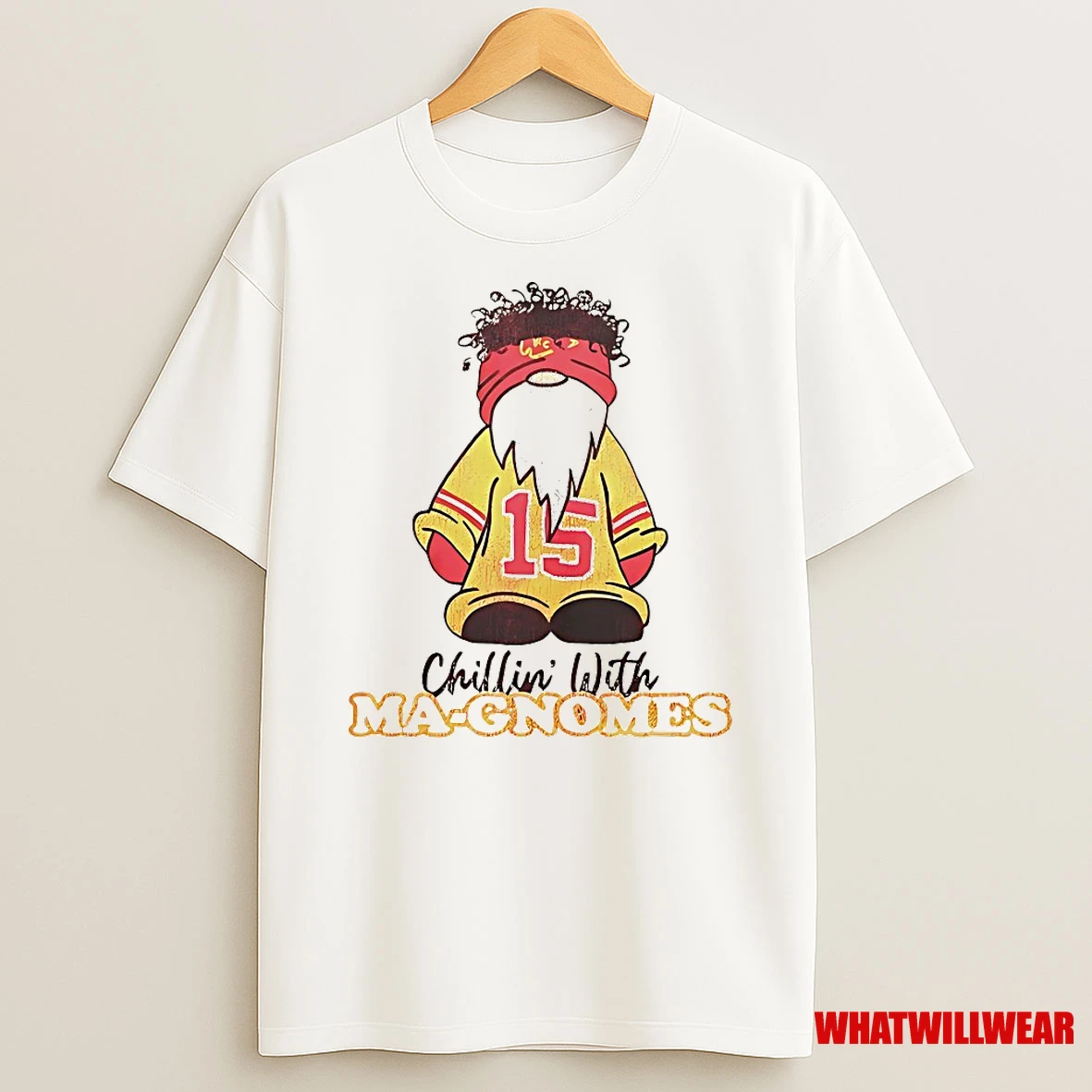 Patrick Mahomes Kansas City Chiefs Chillin With Ma Gnomes Shirts