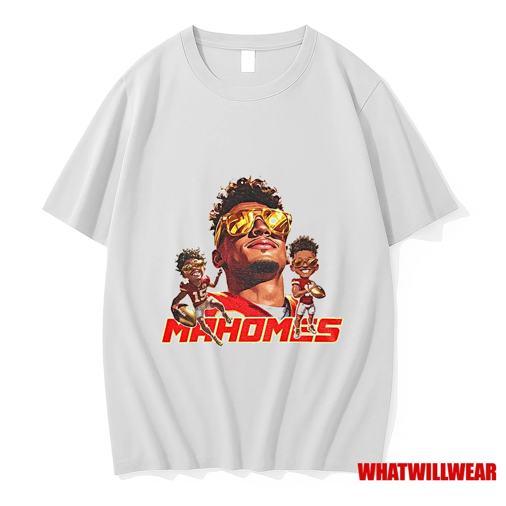 Patrick Mahomes Kansas City Chiefs Football Caricature 2025 Shirts