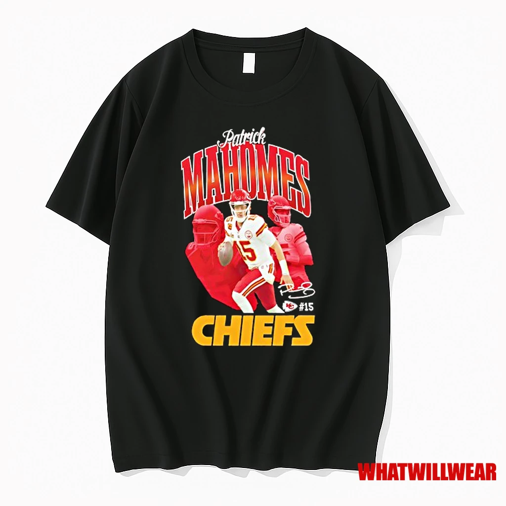 Patrick Mahomes Kansas City Chiefs Signatural Shirts