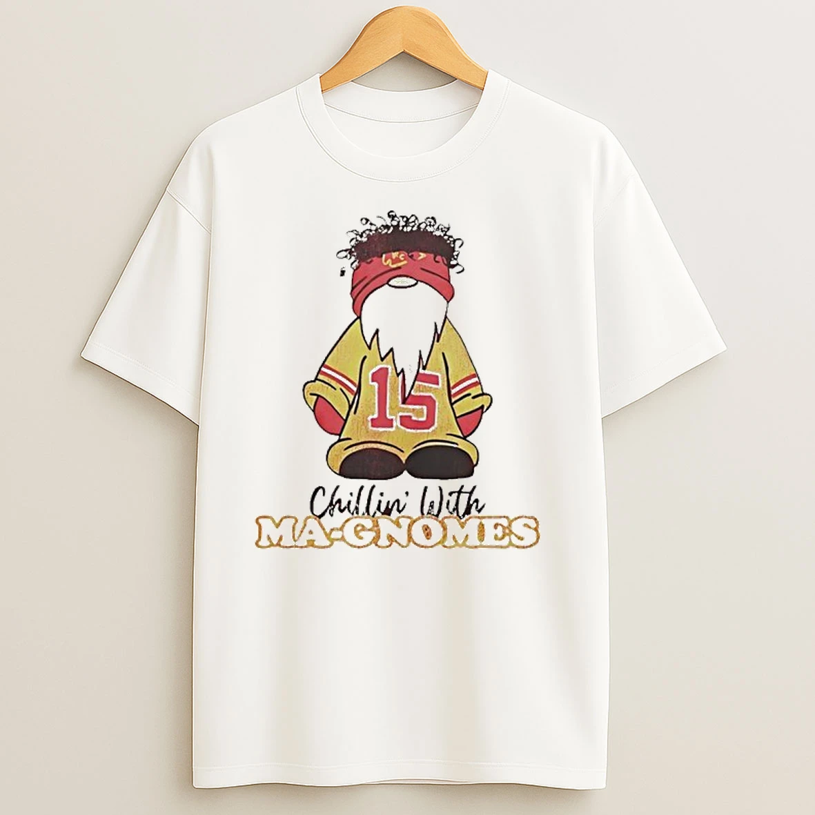 Patrick Mahomes Ma Gnomes T Shirts