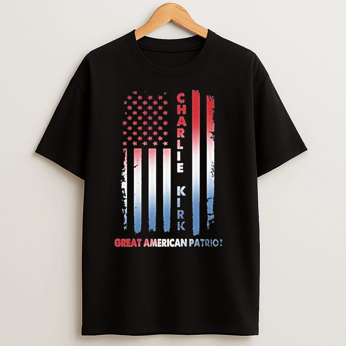 Patriotic Great American Patriot Charlie Kirk T Shirts