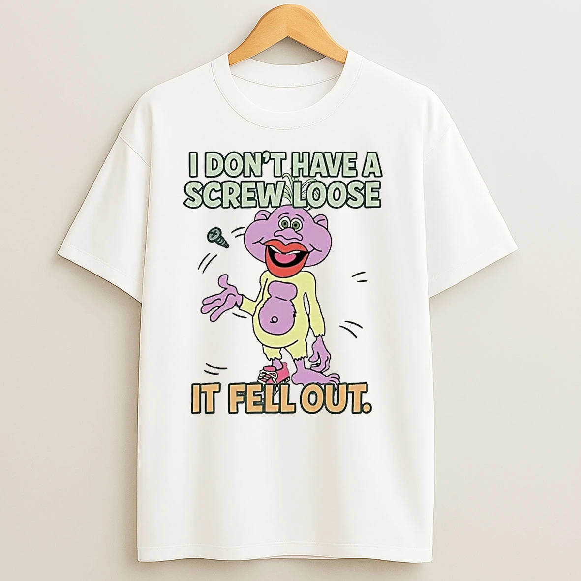 Peanut Jeff Dunham I Dont Have A Screw Loose It Fell Out T Shirts