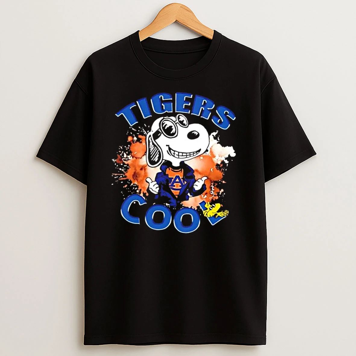Peanuts Snoopy X Auburn Tigers Football Cool T Shirts