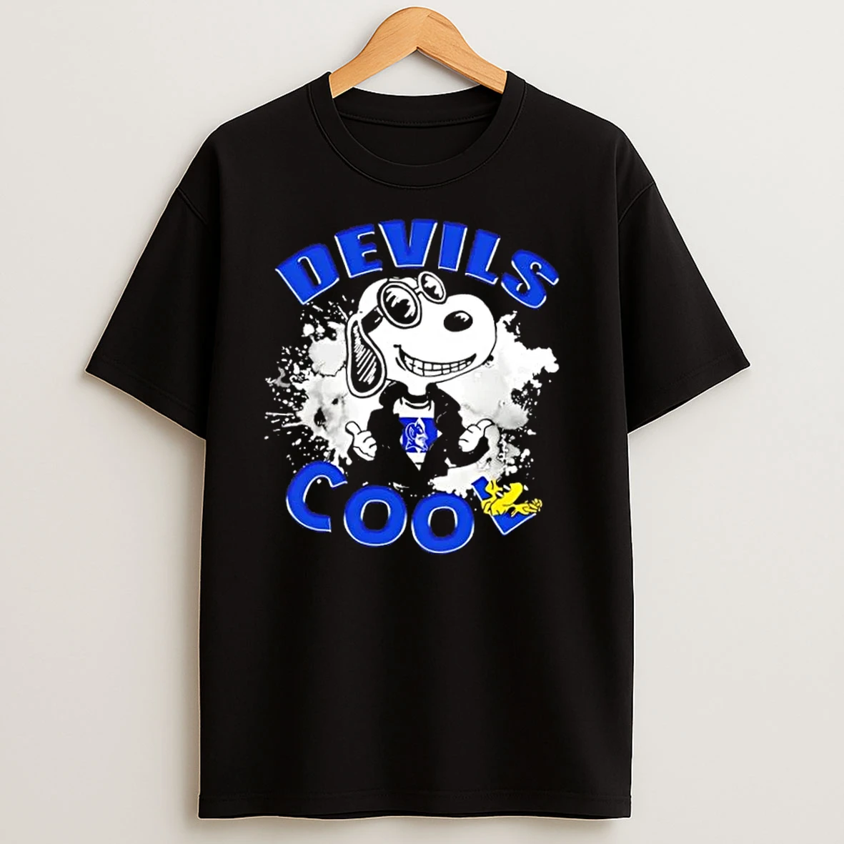 Peanuts Snoopy X Duke Blue Devils Football Cool T Shirts