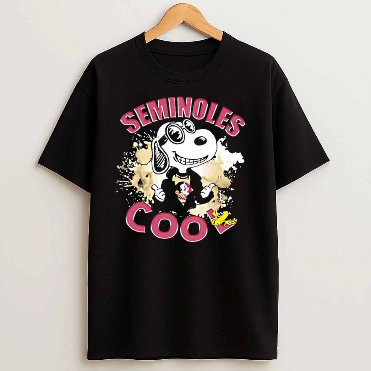 Peanuts Snoopy X Florida State Seminoles Football Cool T Shirts