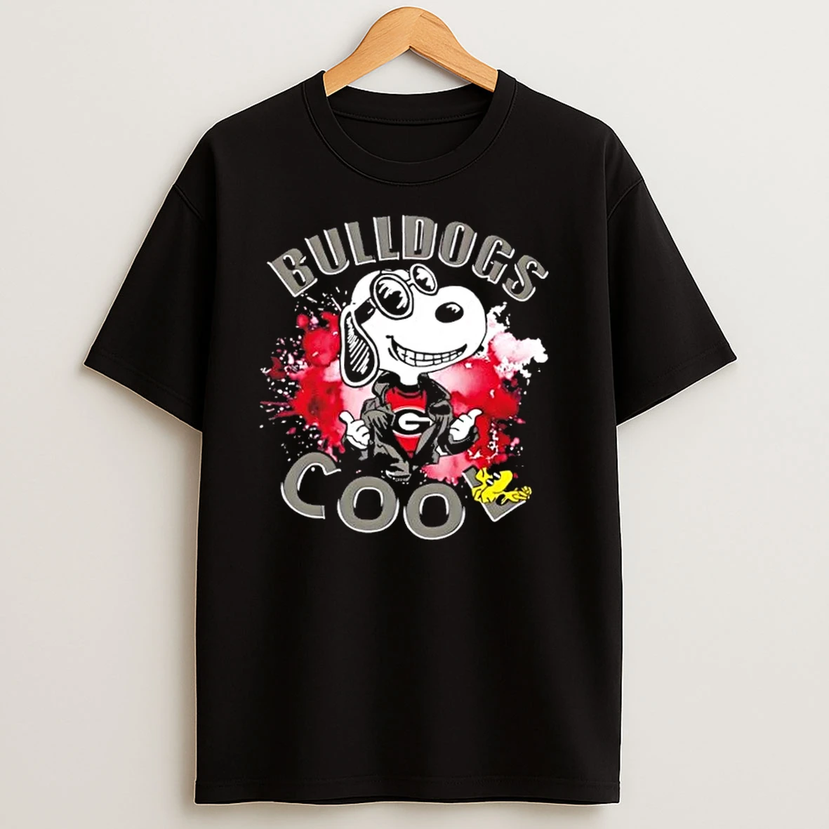 Peanuts Snoopy X Georgia Bulldogs Football Cool T Shirts