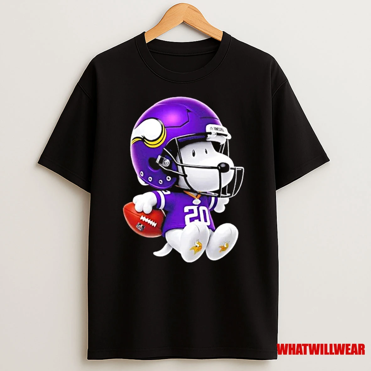 Peanuts Snoopy X Minnesota Vikings Football Fans Shirts
