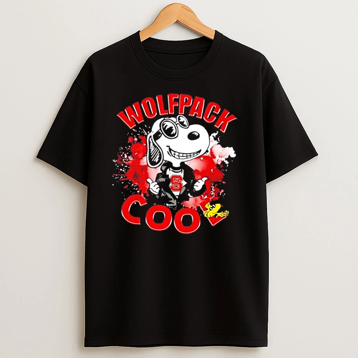Peanuts Snoopy X Nc State Wolfpack Football Cool T Shirts