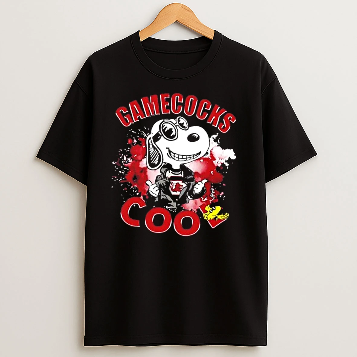 Peanuts Snoopy X South Carolina Gamecocks Football Cool T Shirts