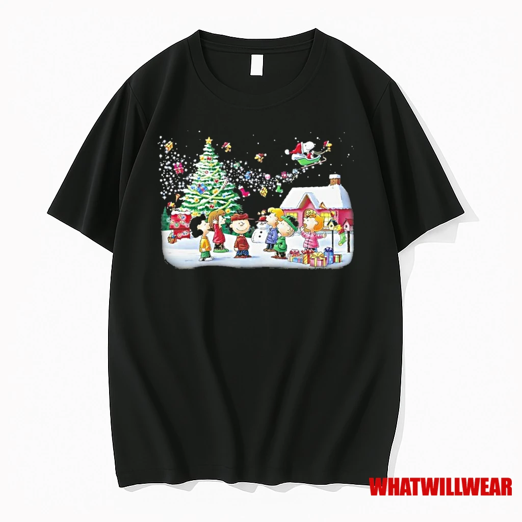 Peanuts With Friend Christmas Shirts