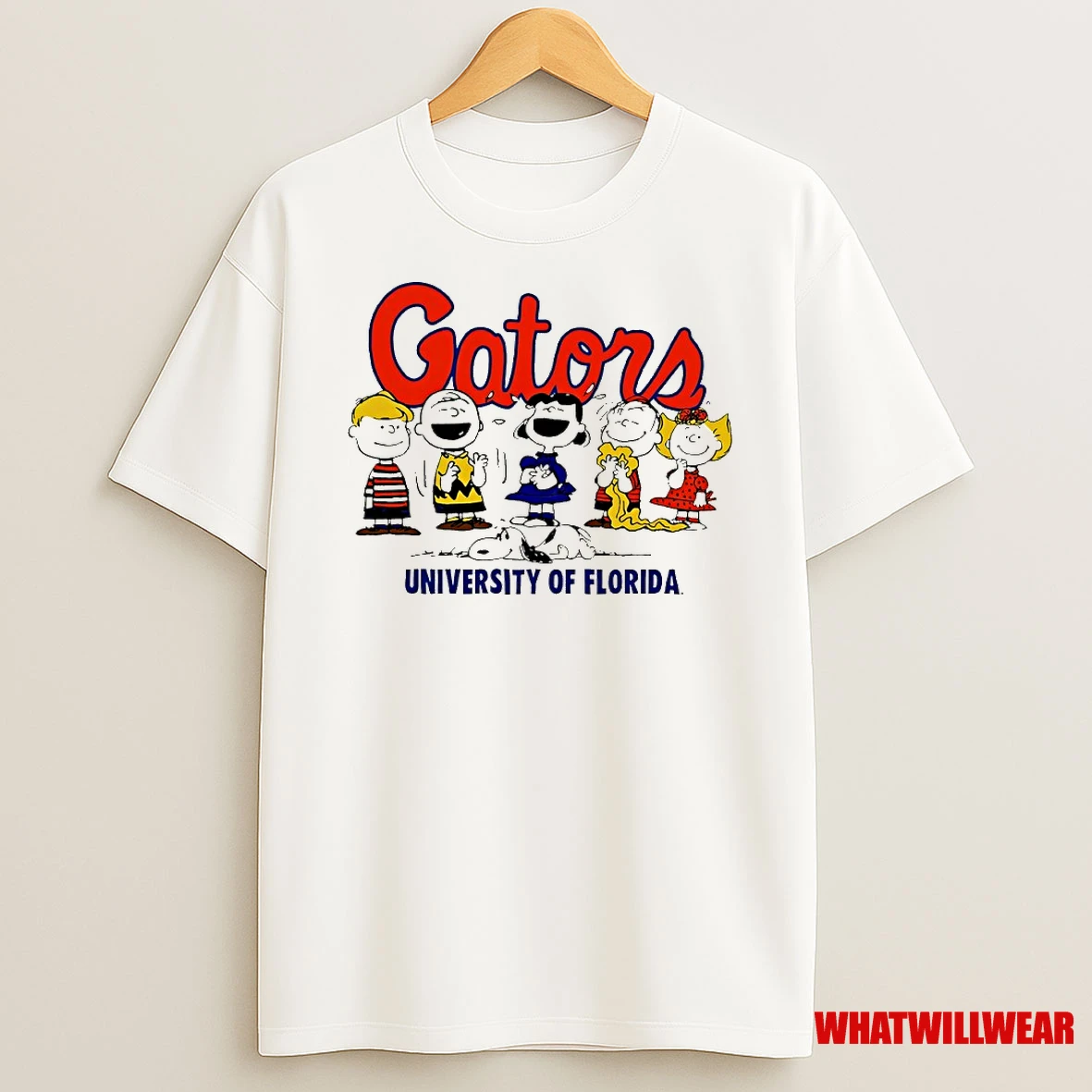 Peanuts X Florida Gators The Gang Shirts