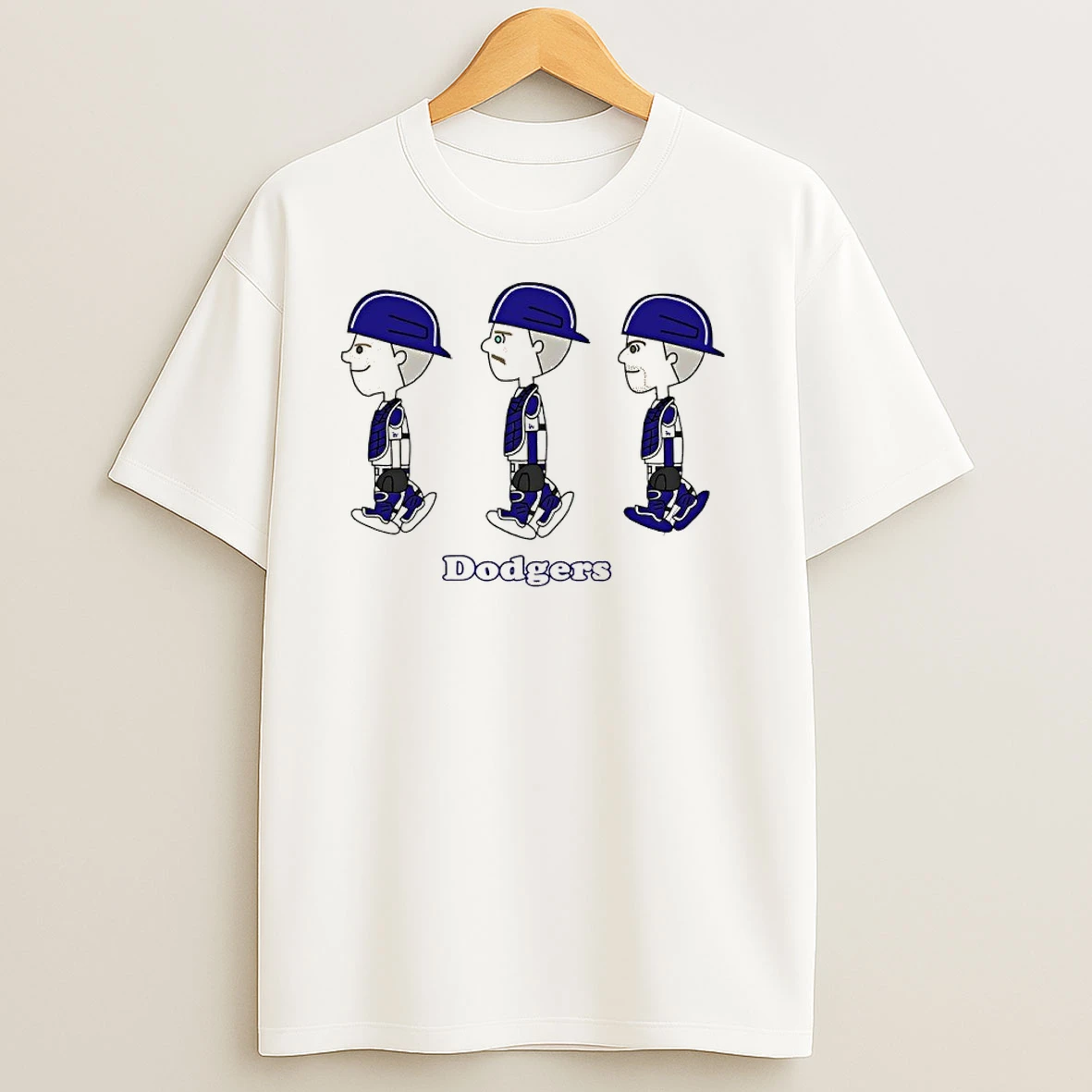 Peanuts X Dodgers Will Smith Dalton Rushing And Ben Rortvedt T Shirts