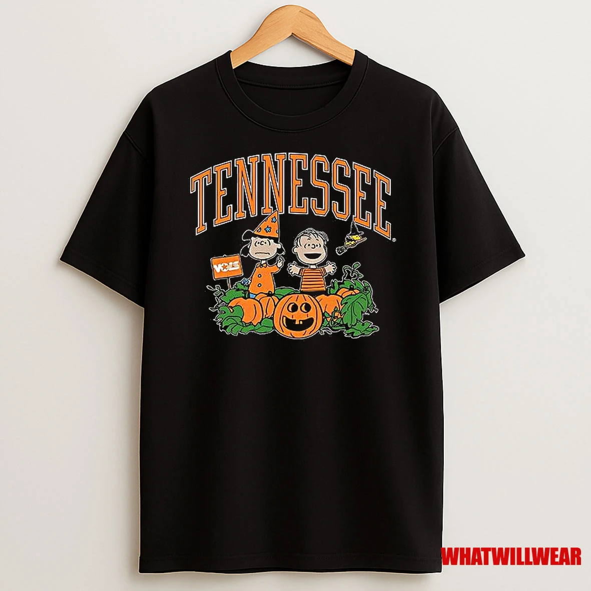 Peanuts X Tennessee Great Pumpkin Halloween Shirts