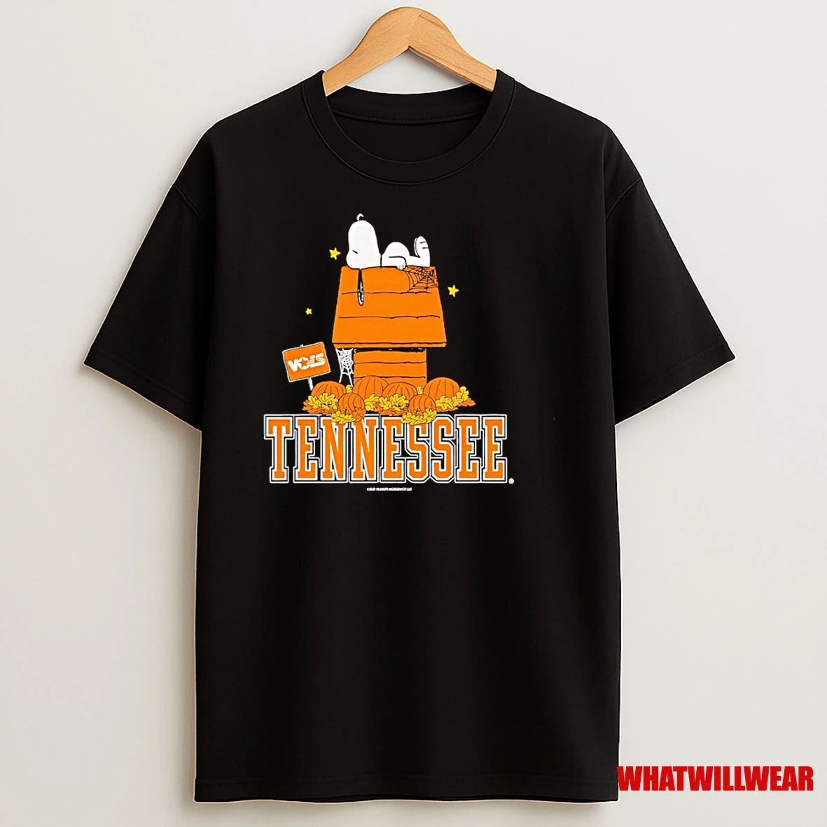 Peanuts X Tennessee Snoopy Pumpkin Patch Shirts