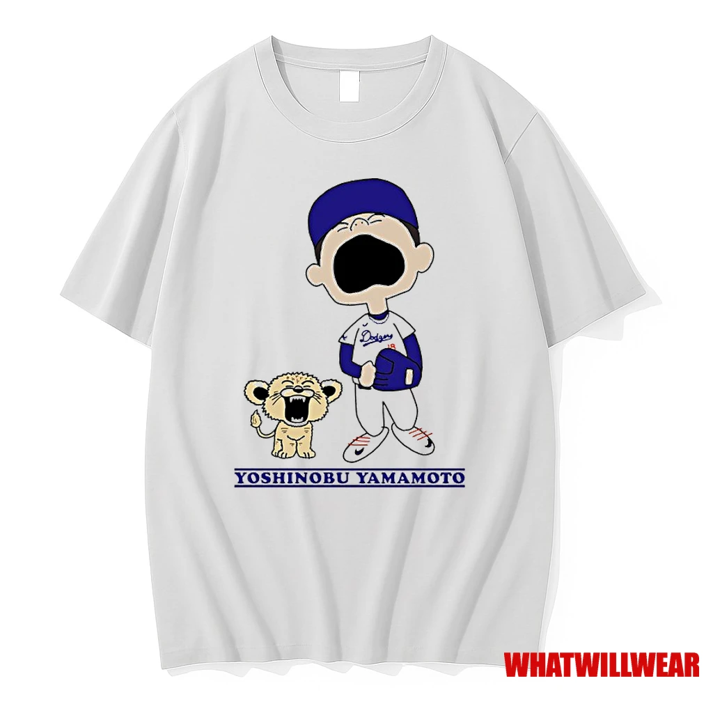 Peanuts X Yoshinobu Yamamoto Los Angeles Dodgers Shirts