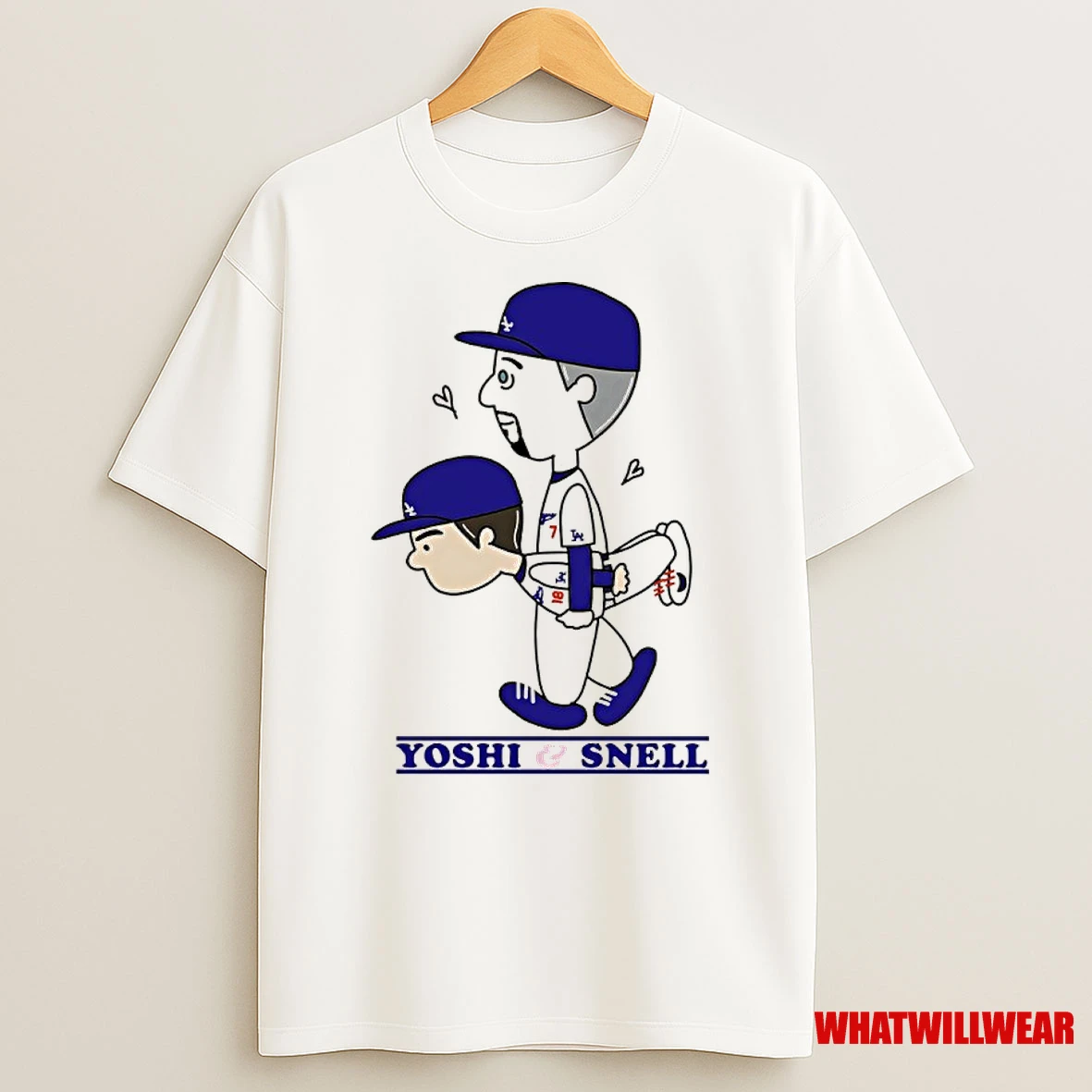 Peanuts X Yoshinobu Yamamoto And Blake Snell Los Angeles Dodgers Shirts