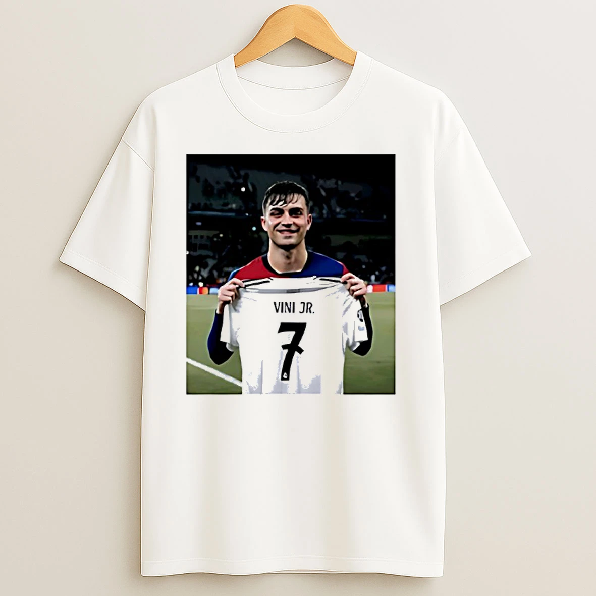 Pedri Pulling Vini Jr 7 T Shirts