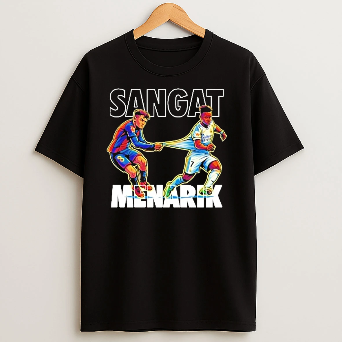 Pedri Pulling Vini Pedri Pulling Vinicius Sangat Menarik T Shirts