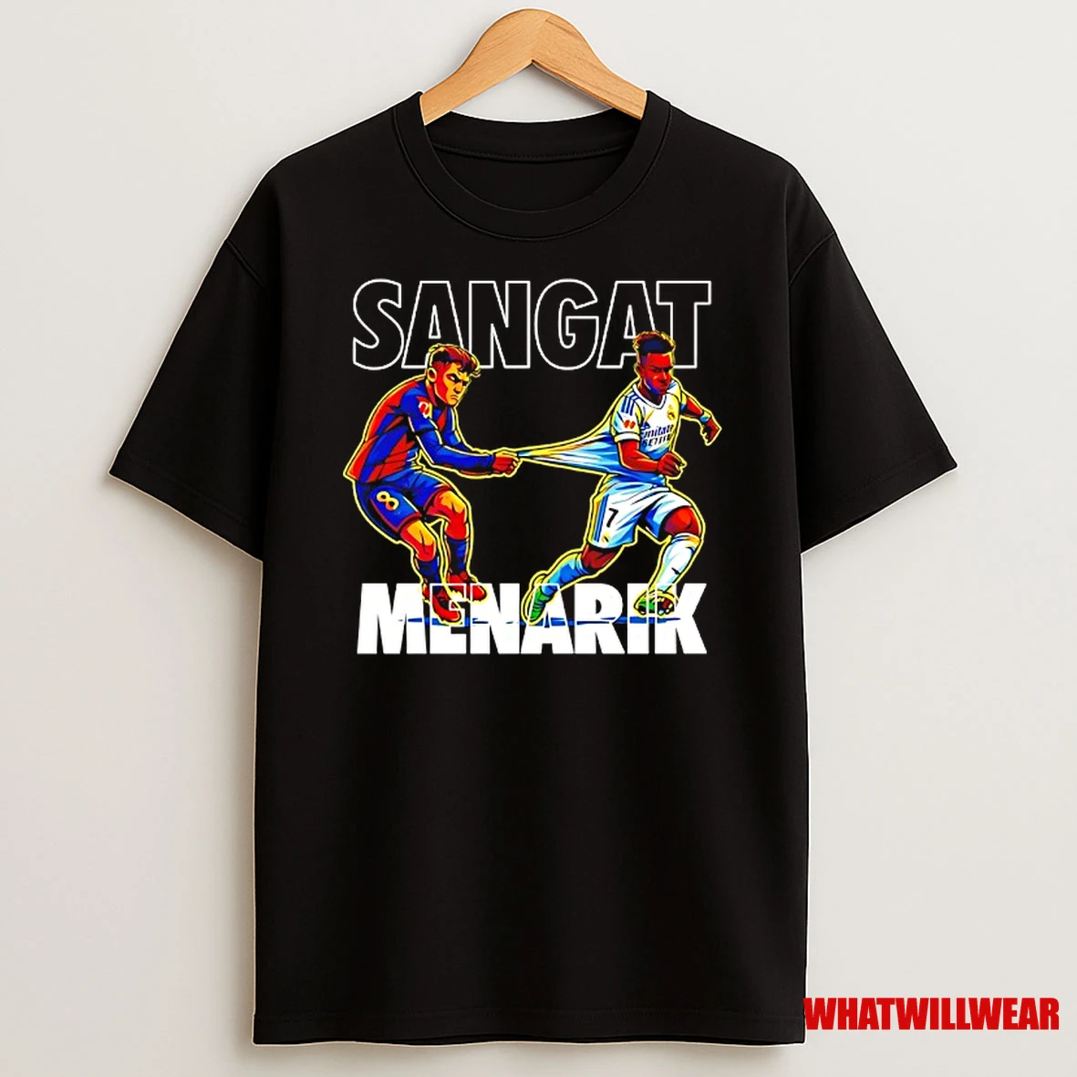 Pedri Pulling Vini Sangat Menarik Shirts