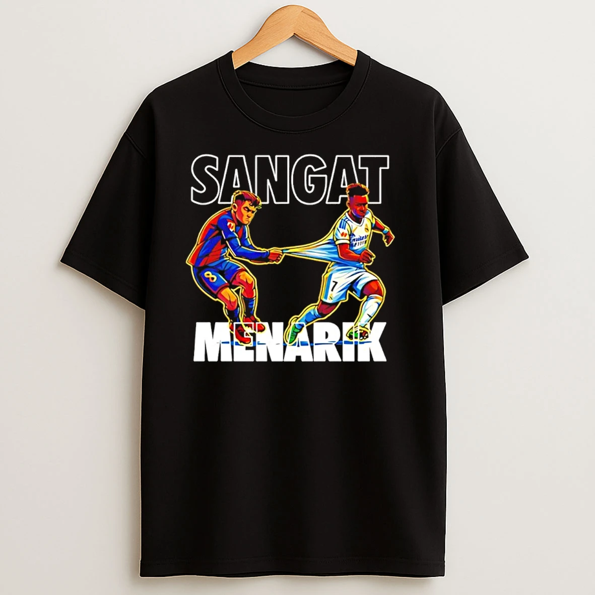 Pedri Pulling Vinicius Sangat Menarik T Shirts