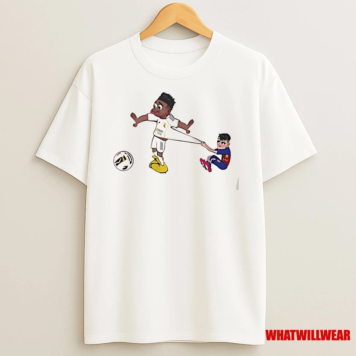 Pedri Pulling Vini Shirts