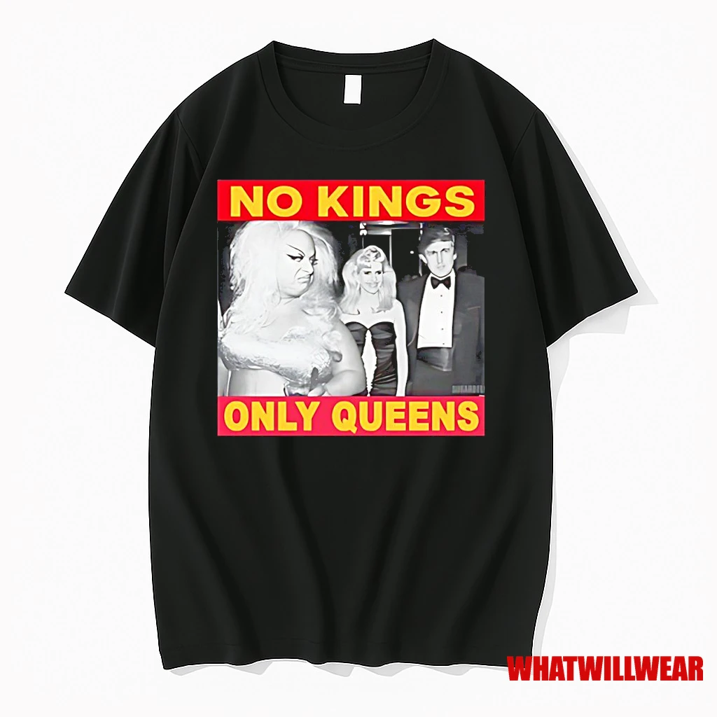 Pedro Pascal No Kings Only Queens Shirts