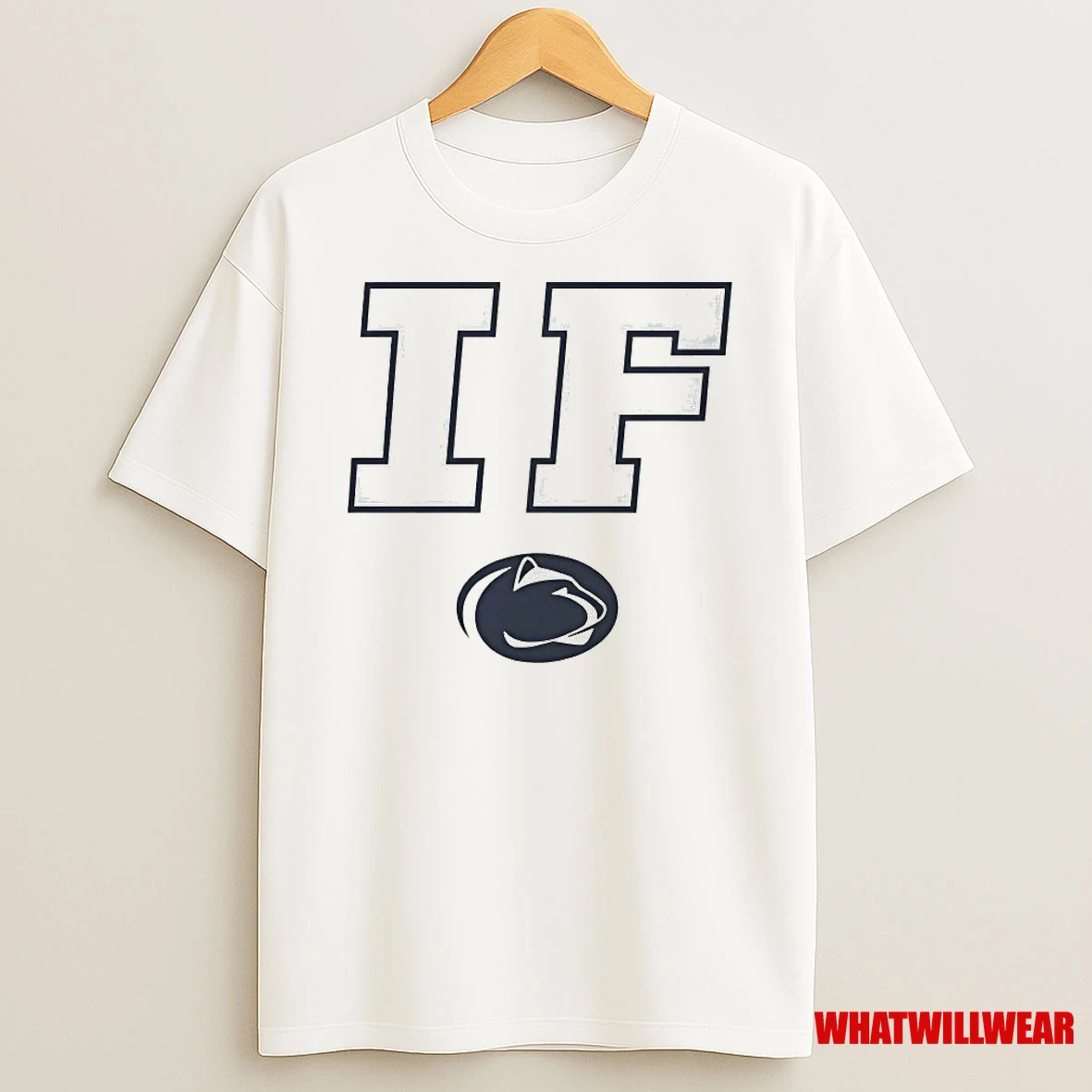 Penn State Nittany Lions Football If Logo Shirts