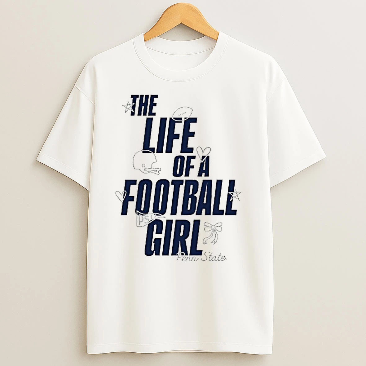 Penn State Nittany Lions Life Of A Football Girl T Shirts