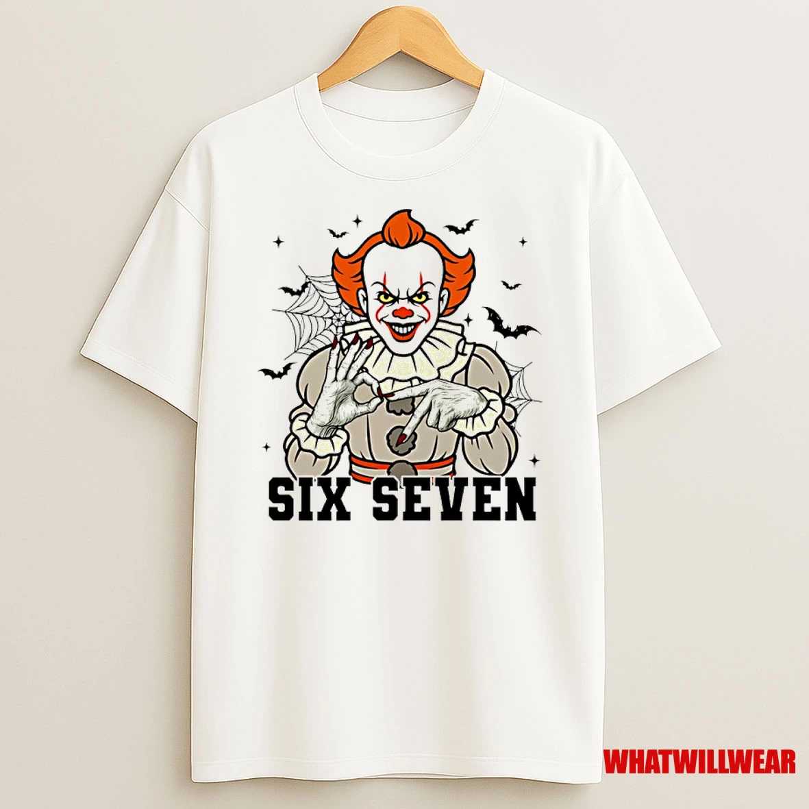 Pennywise 67 Six Seven Halloween Shirts