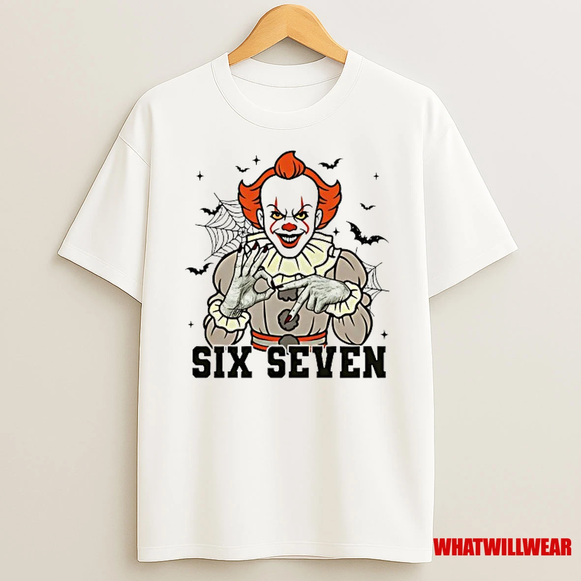 Pennywise Six Seven Halloween Shirts