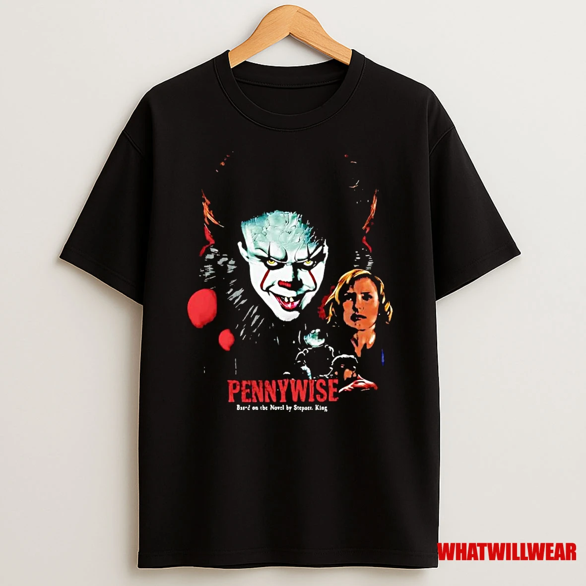 Pennywise Based On The Novel By Stephen King Halloween Shirts