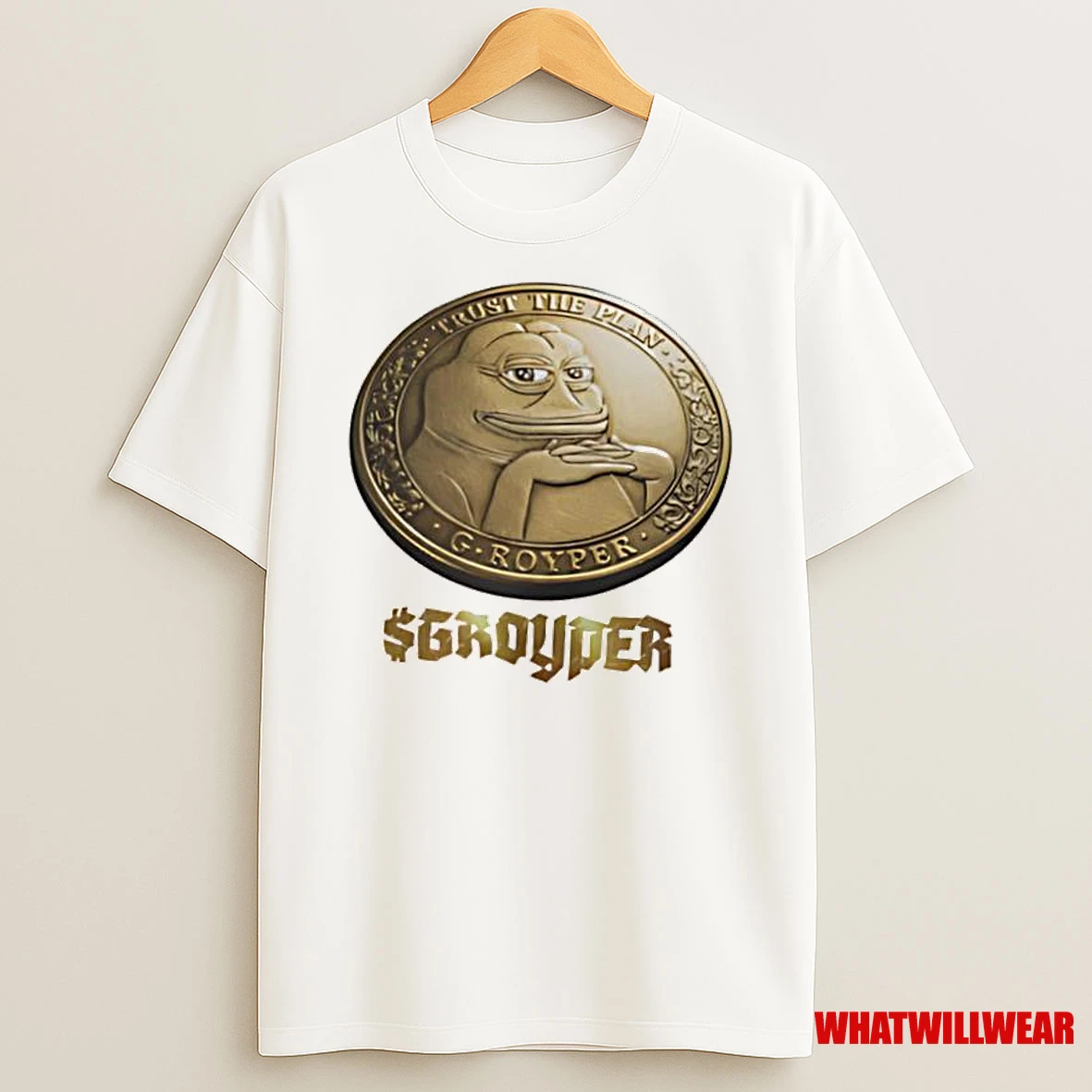 Pepe Frog Meme Groyper The Plan Coin Shirts
