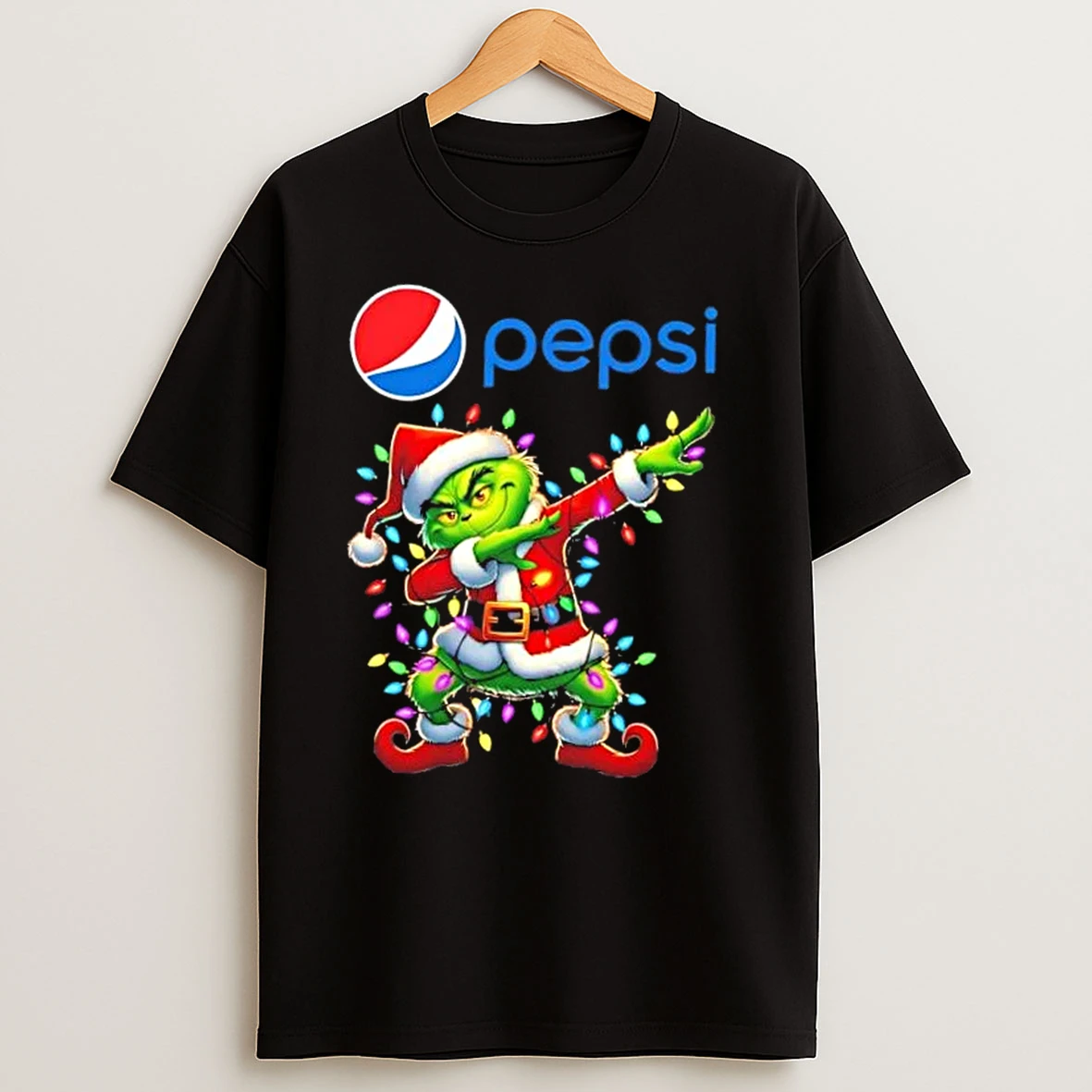 Pepsi Grinch Dabbing Merry Christmas T Shirts