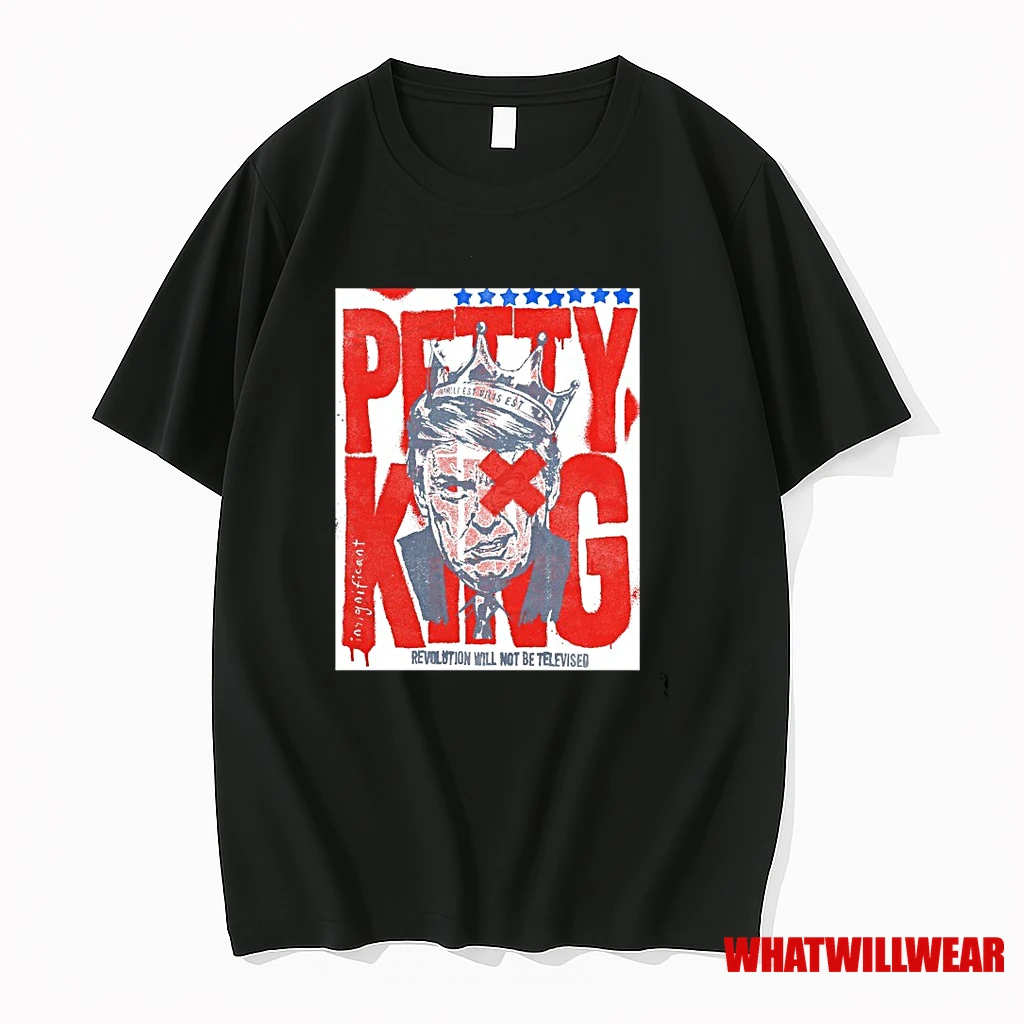 Petty King Revolution Will Not Be Televised Trump Shirts