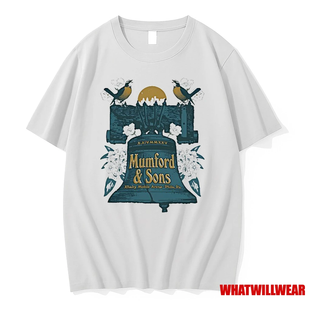 Phila Mumford And Sons Event Xfinity Mobile Arena 2025 Shirts
