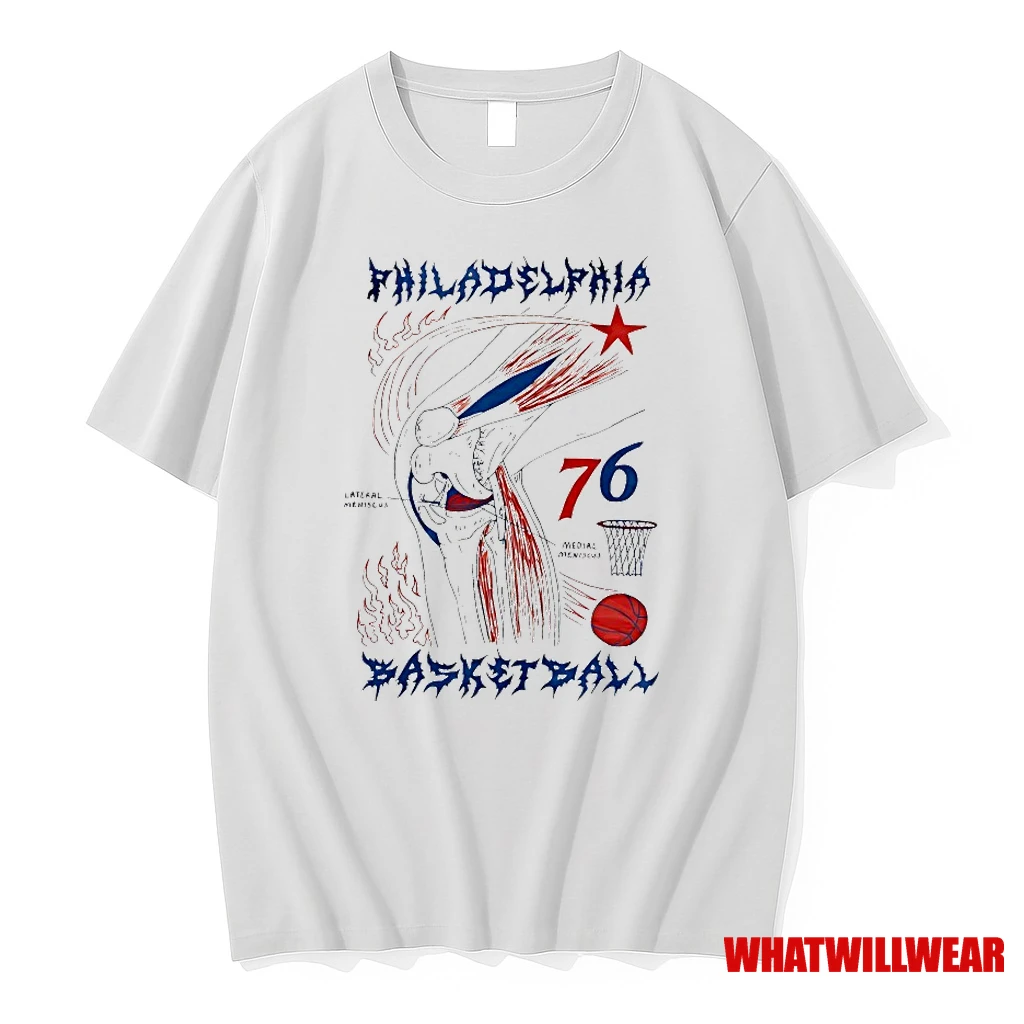 Philadelphia 76ers Basketball Lateral Meniscus Medial Meniscus Shirts