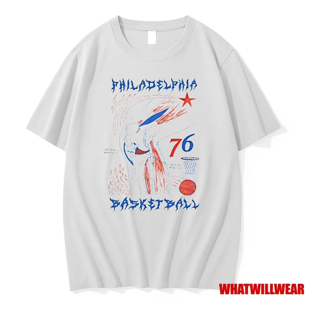Philadelphia Basketball Knee 76 Ornaments Shirts