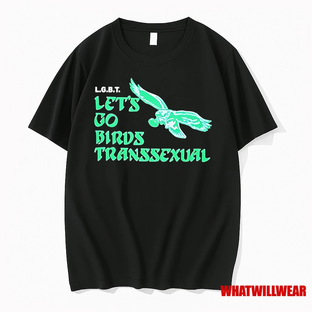 Philadelphia Eagles Lgbt Lets Go Birds Transsexual Shirts