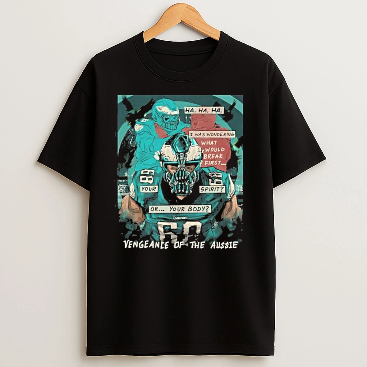 Philadelphia Eagles Vengeance Of The Aussie T Shirts