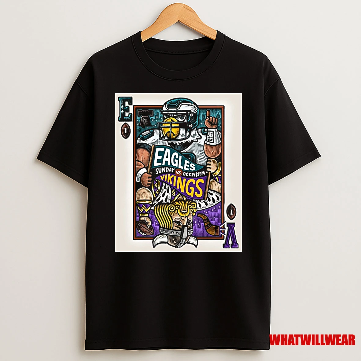 Philadelphia Eagles Vs Minnesota Vikings Nfl Gameday October 19 2025 Shirts