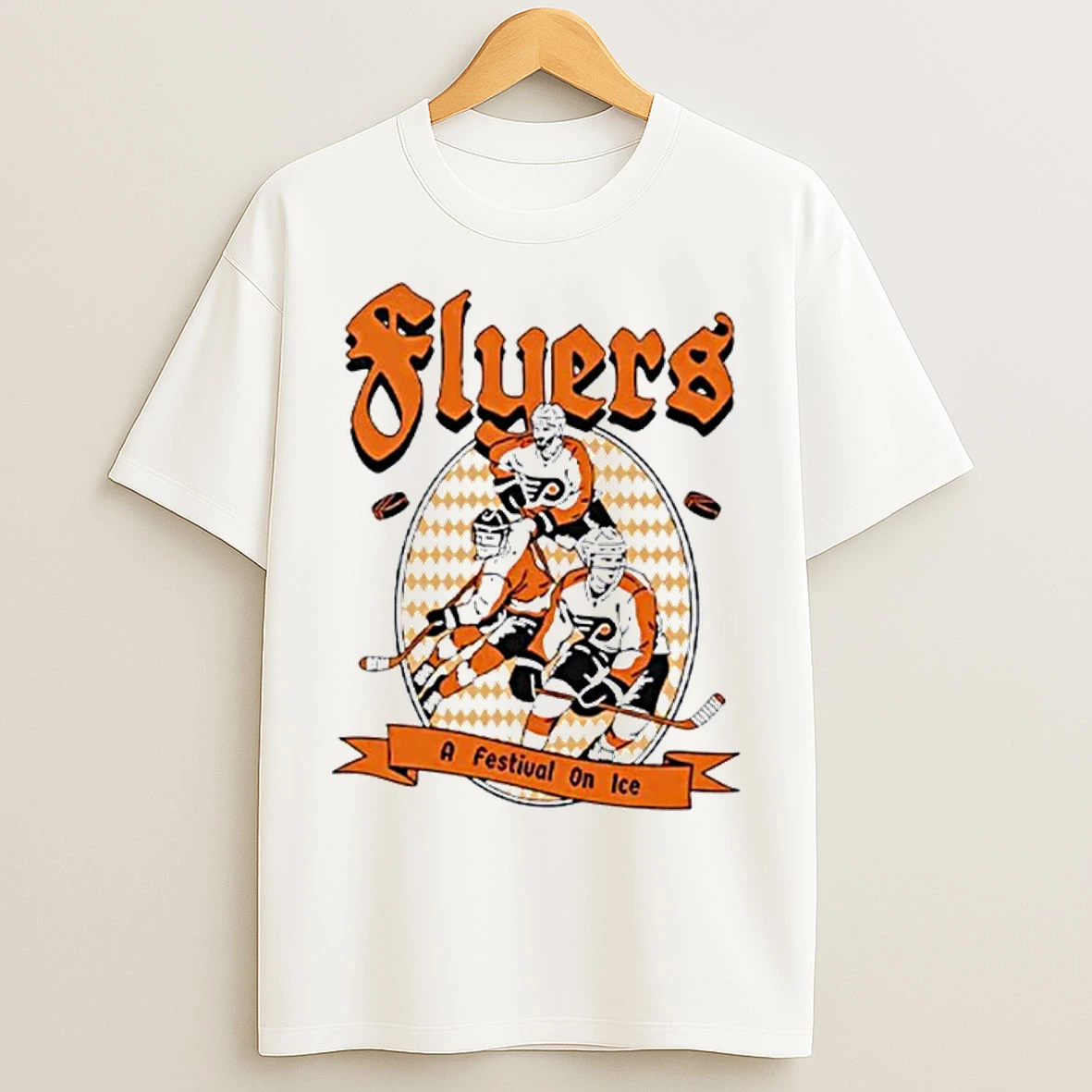 Philadelphia Flyers A Festival On Ice Hockey T Shirts