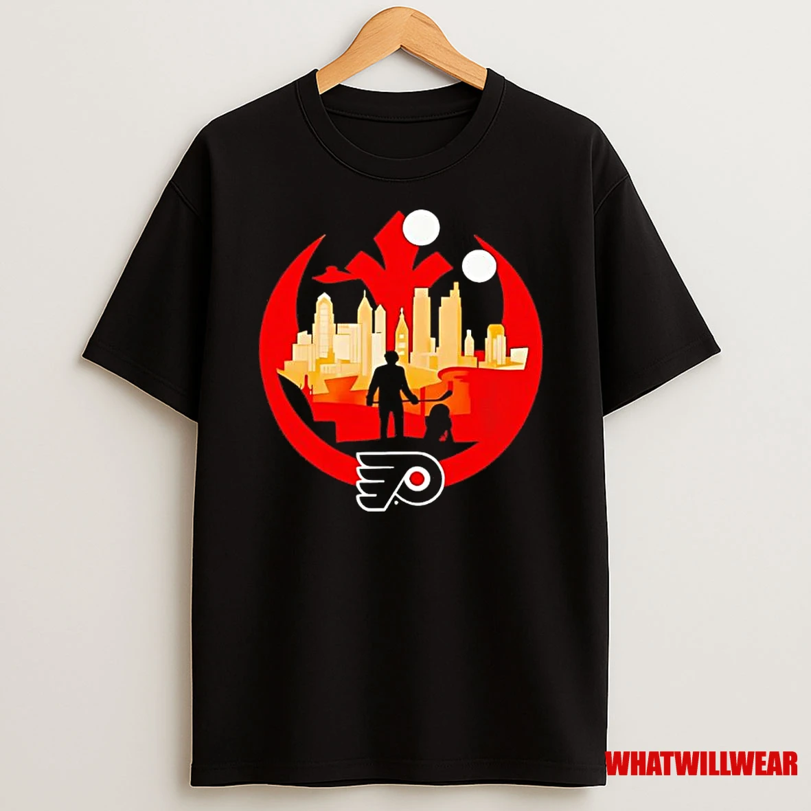 Philadelphia Flyers Star Wars City Skyline Shirts