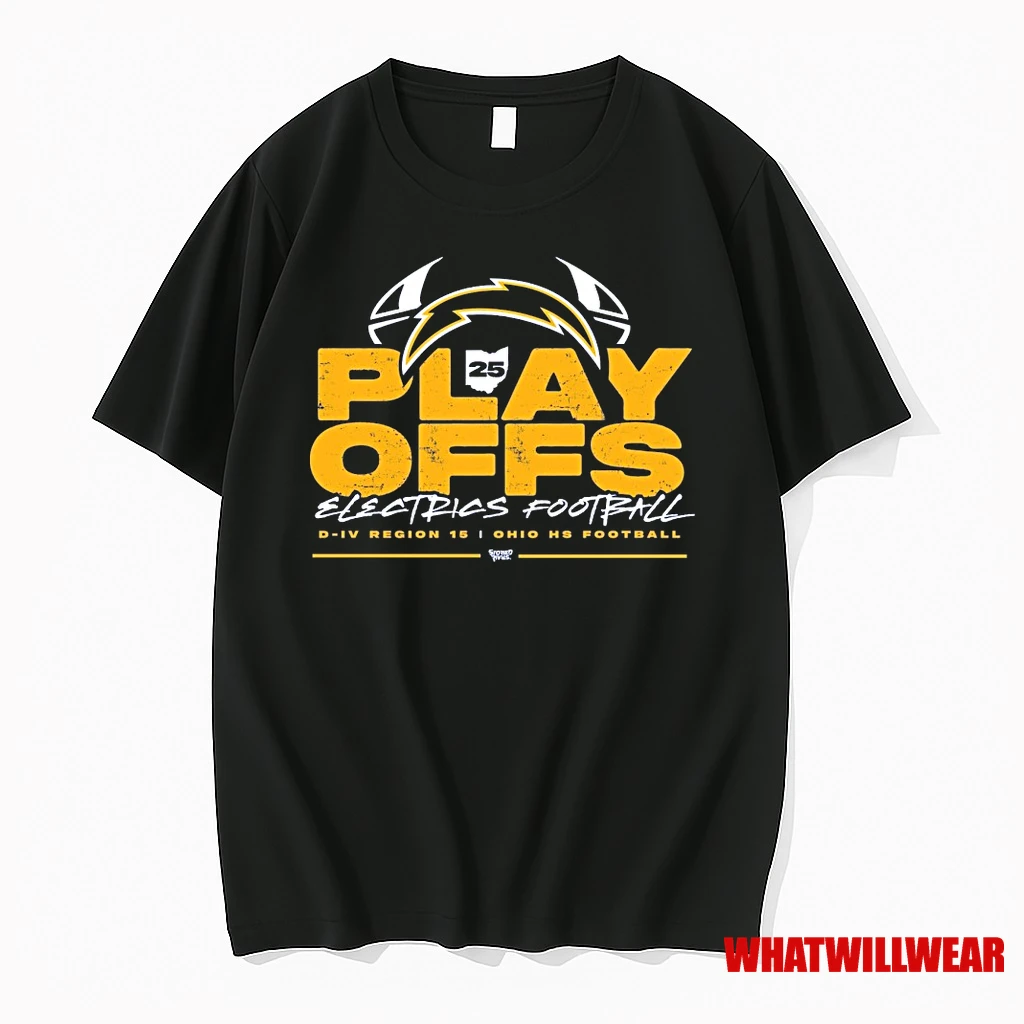 Philo Football Playoffs 2025 Electric Football D Iv Region 15 Ohio Hs Football Shirts