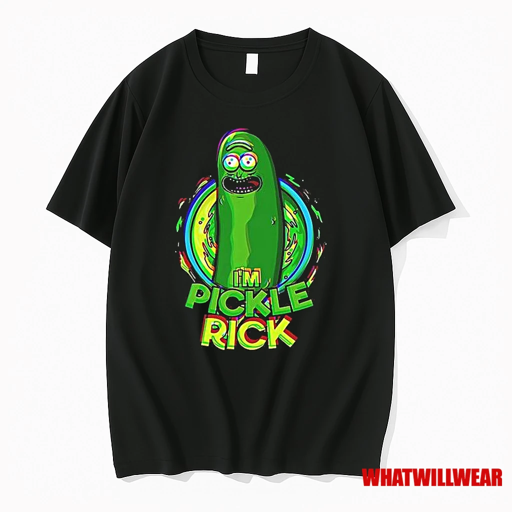 Pickle Rick Parody Funny Shit Shirts