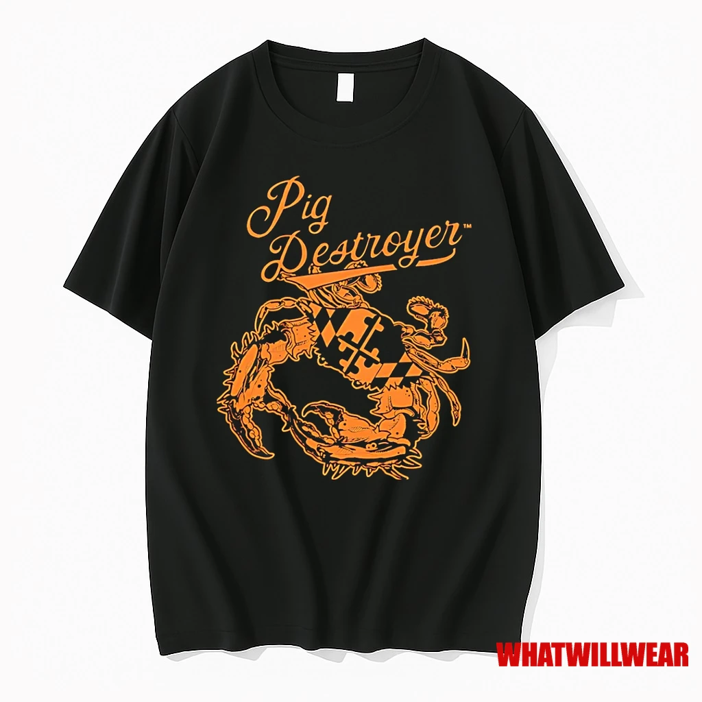 Pig Destroyer Crab Shirts