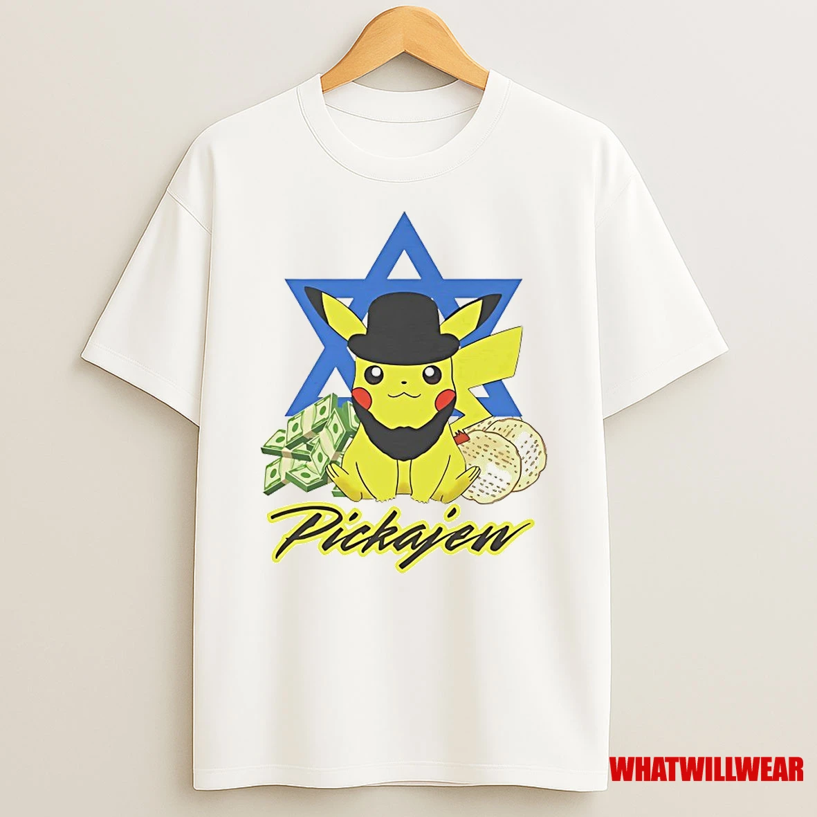 Pikachu Pokemon Pickajew Shirts