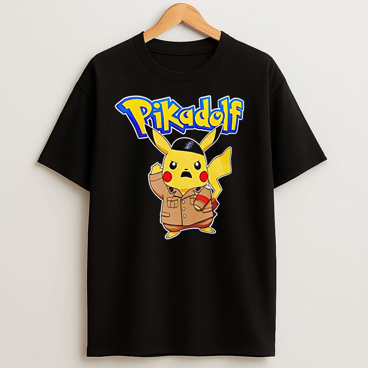 Pikachu X Adolf Hitler Pikadolf Parody T Shirts