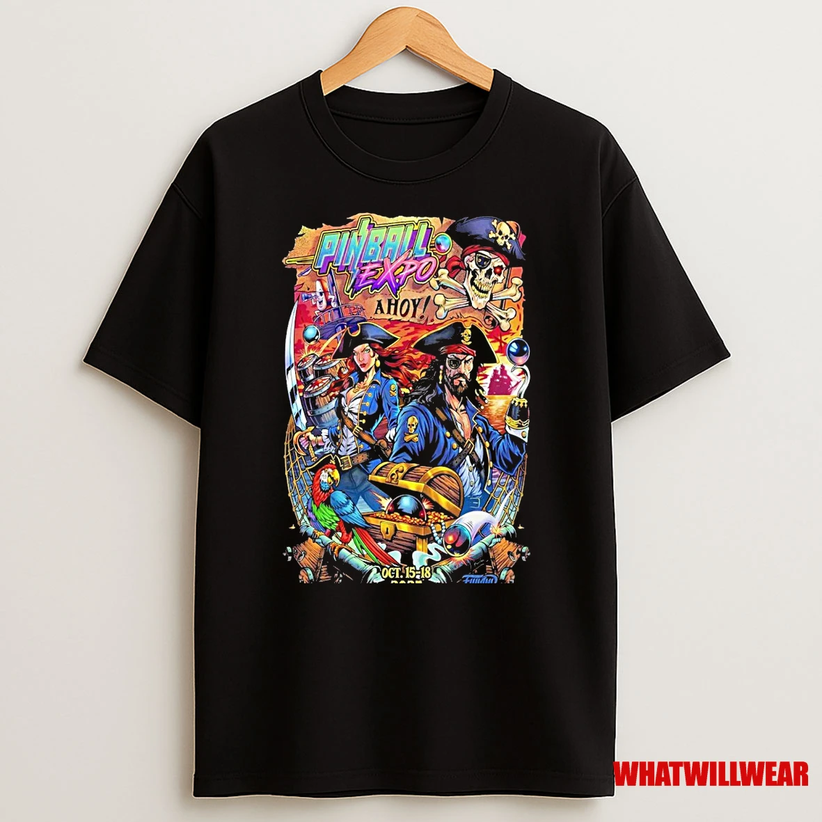Pinball Expo Oct 15 18 2025 Chicago Il Shirts